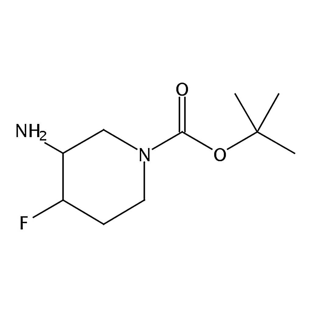 RHAWN tert-Butyl 3-amino-4-fluoropiperidine-1-carboxylate