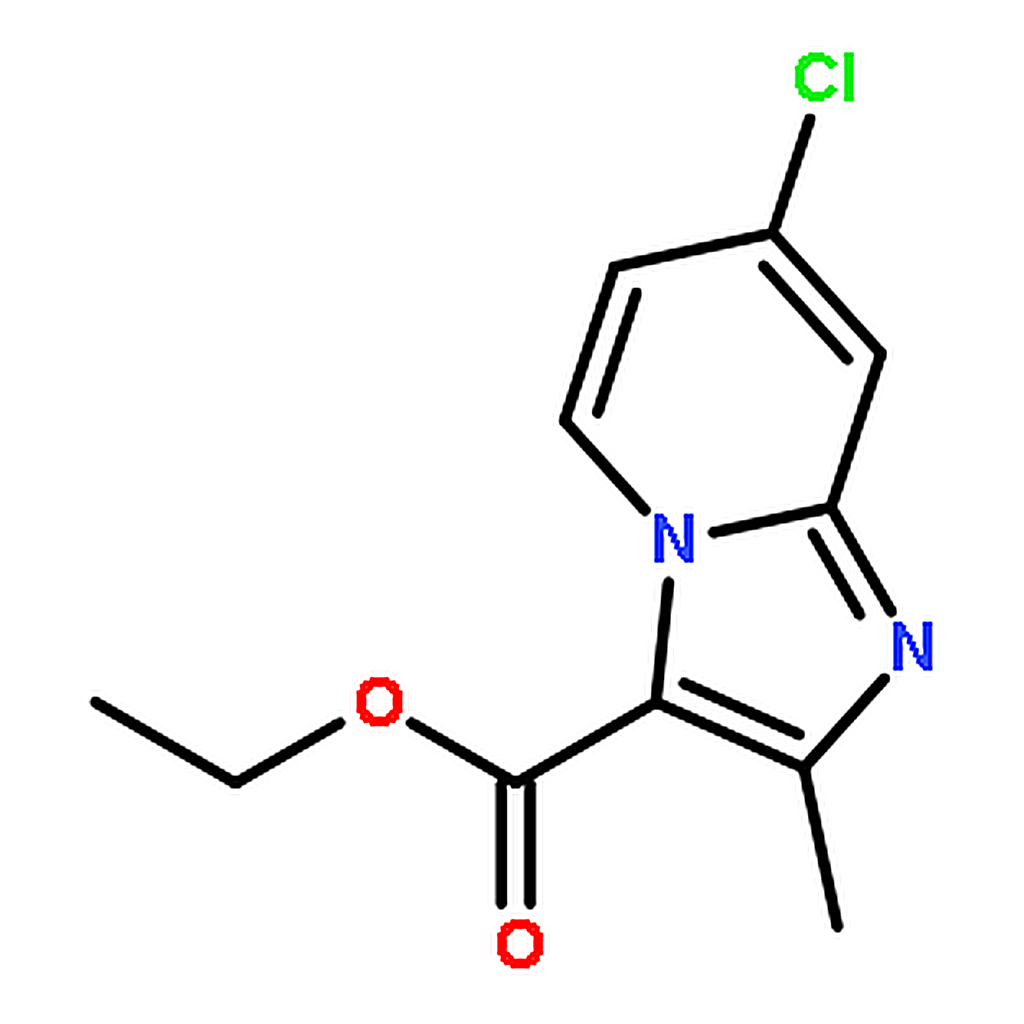 RHAWN Ethyl 7-chloro-2-methylimidazo[1,2-a]pyridine-3-carboxylate