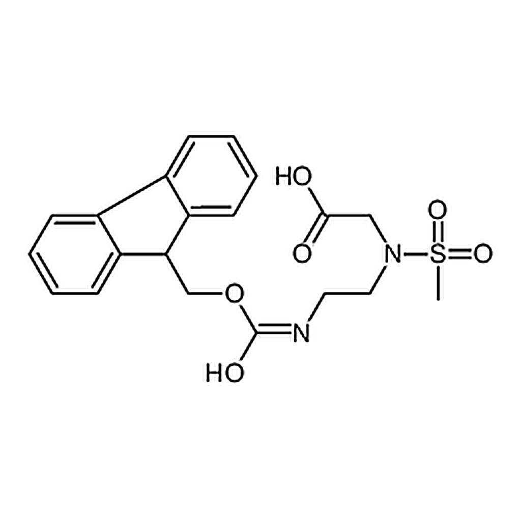 RHAWN 2-(N-(2-((((9H-Fluoren-9-yl)methoxy)carbonyl)amino)ethyl)methylsulfonamido)acetic acid