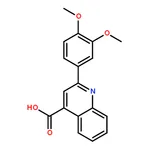 RHAWN 2-(3,4-Dimethoxyphenyl)quinoline-4-carboxylic acid