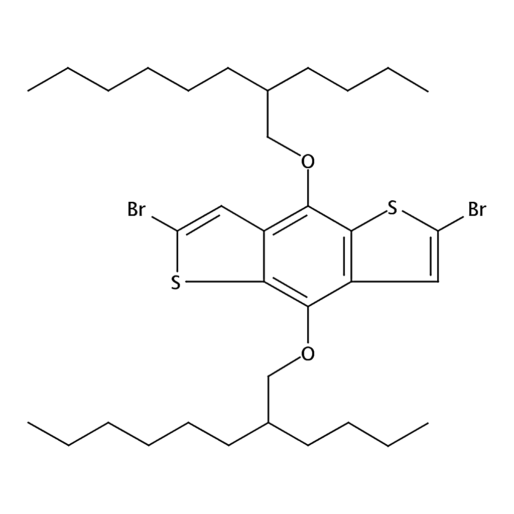 RHAWN 2，6-Dibromo-4，8-bis[(2-butyl-n-octyl)oxy]benzo[1，2-b:4，5-b']dithiophene