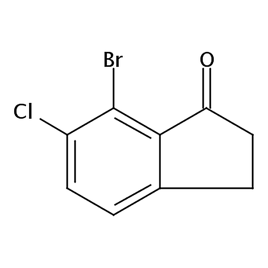 RHAWN 7-Bromo-6-chloro-2,3-dihydro-1H-inden-1-one