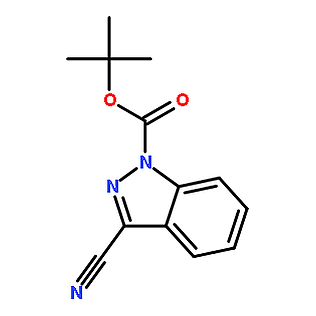 RHAWN tert-Butyl 3-cyano-1H-indazole-1-carboxylate