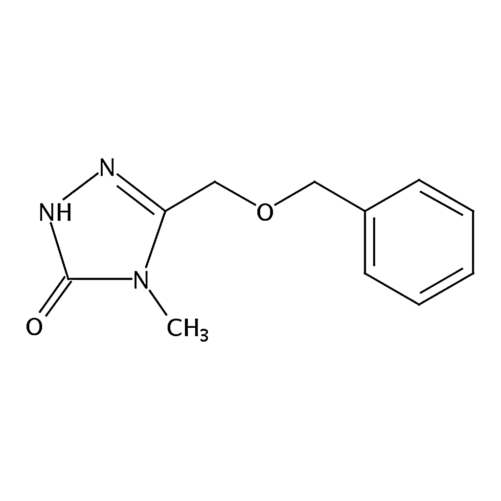 RHAWN 3-((Benzyloxy)methyl)-4-methyl-1H-1,2,4-triazol-5(4H)-one