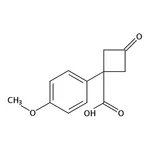 RHAWN 1-(4-Methoxyphenyl)-3-oxocyclobutanecarboxylic Acid