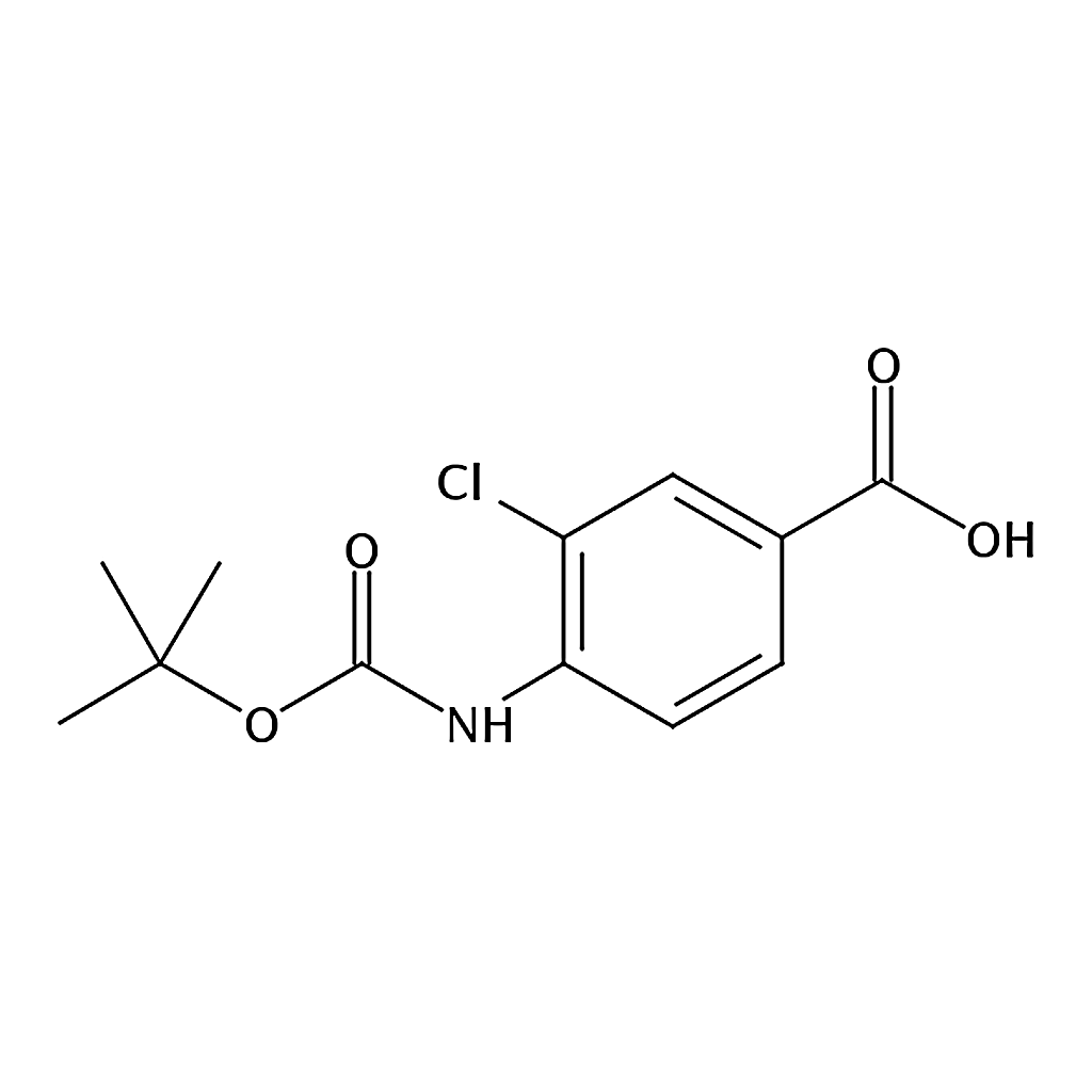 RHAWN 4-((tert-Butoxycarbonyl)amino)-3-chlorobenzoic acid