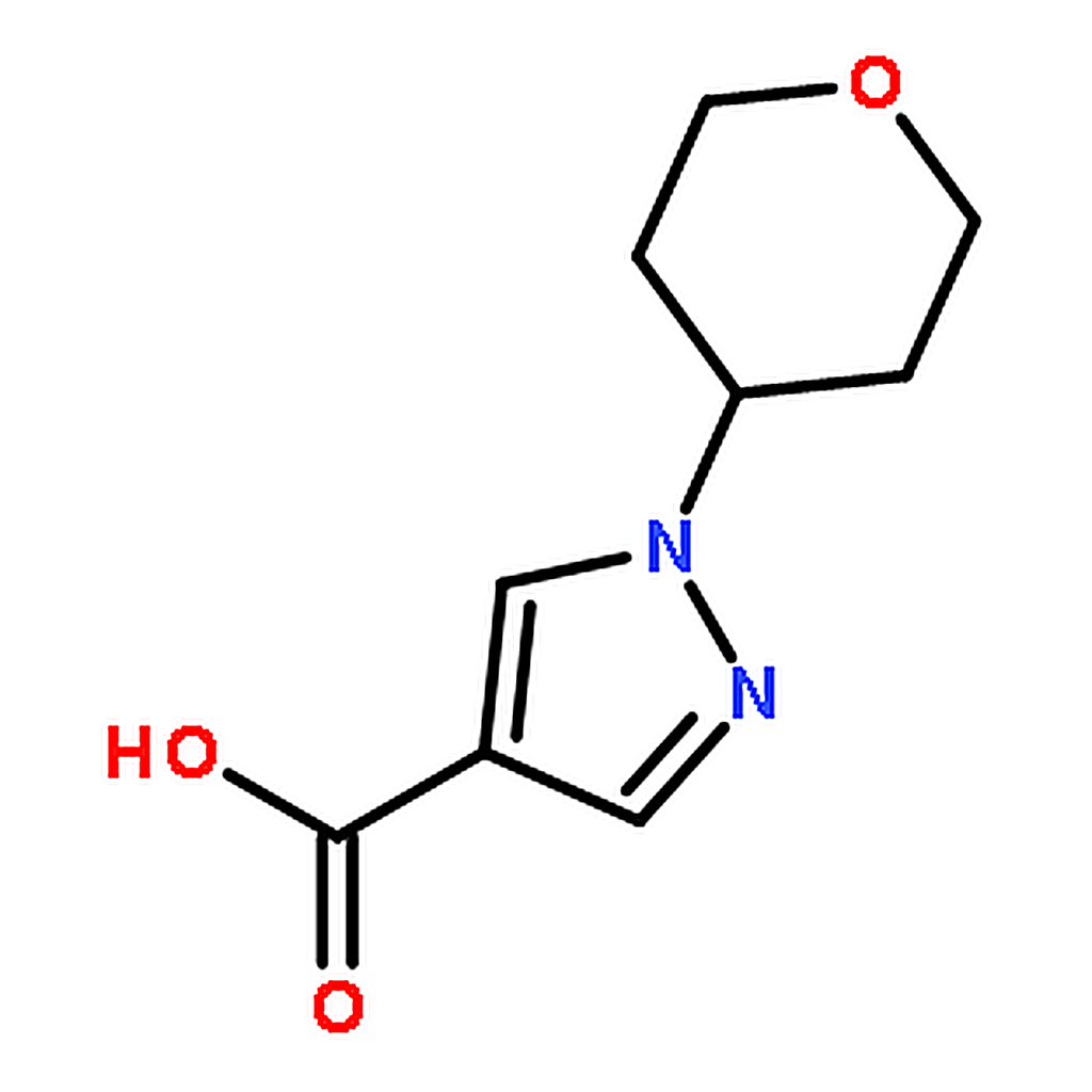 RHAWN 1-(Tetrahydro-2H-pyran-4-yl)-1H-pyrazole-4-carboxylic acid