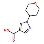 RHAWN 1-(Tetrahydro-2H-pyran-4-yl)-1H-pyrazole-4-carboxylic acid