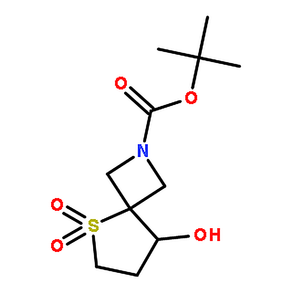 RHAWN tert-Butyl 8-hydroxy-5-thia-2-azaspiro[3.4]octane-2-carboxylate 5，5-dioxide