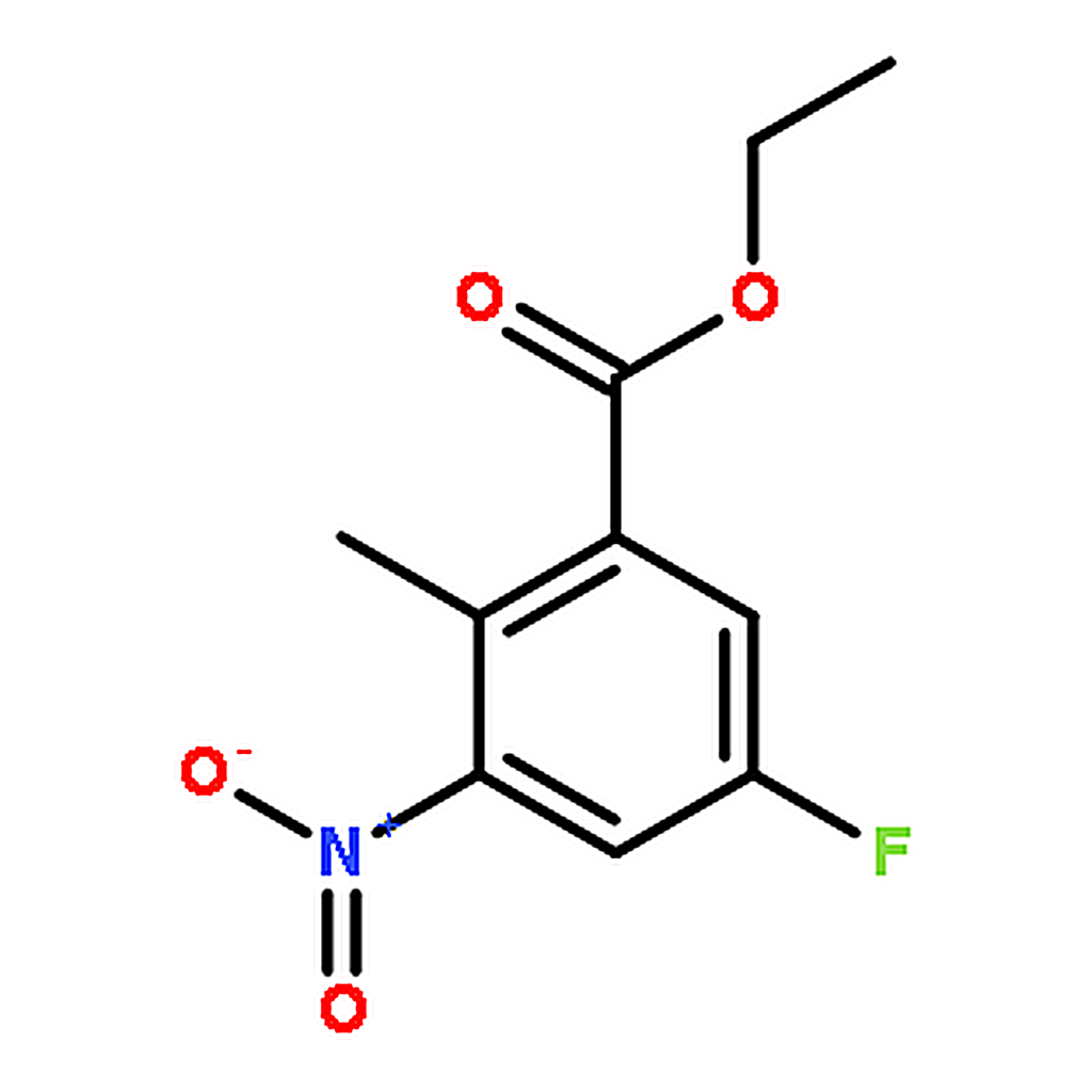 RHAWN Ethyl 5-fluoro-2-methyl-3-nitrobenzoate