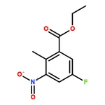 RHAWN Ethyl 5-fluoro-2-methyl-3-nitrobenzoate