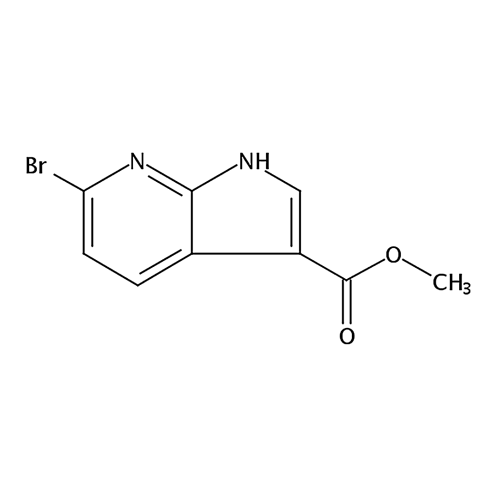 RHAWN Methyl 6-bromo-7-azaindole-3-carboxylate