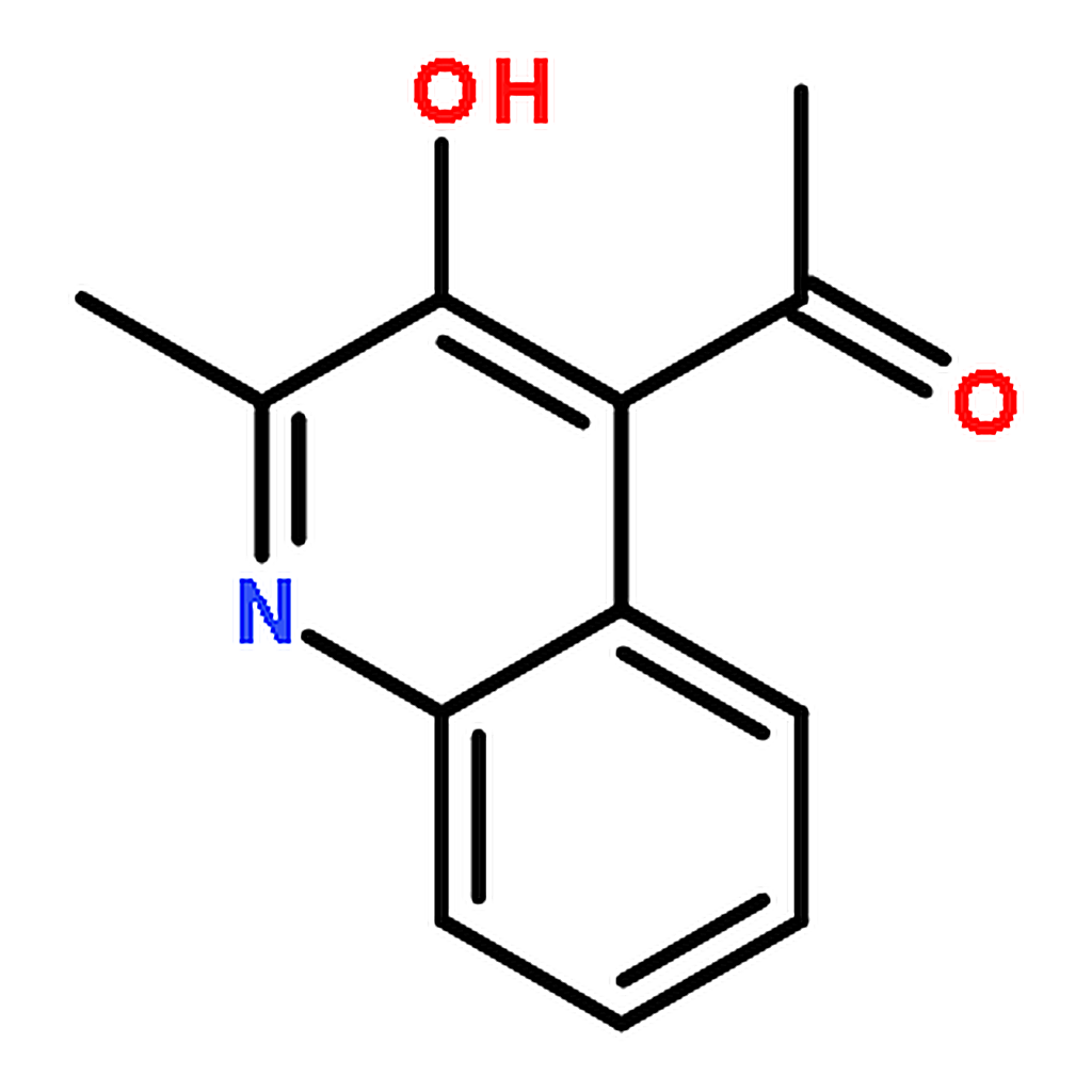 RHAWN 1-(3-Hydroxy-2-methylquinolin-4-yl)ethanone