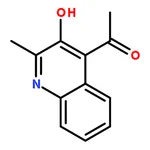 RHAWN 1-(3-Hydroxy-2-methylquinolin-4-yl)ethanone