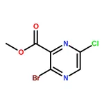 RHAWN Methyl 3-bromo-6-chloropyrazine-2-carboxylate