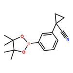 RHAWN 1-(3-(4,4,5,5-Tetramethyl-1,3,2-dioxaborolan-2-yl)phenyl)cyclopropanecarbonitrile