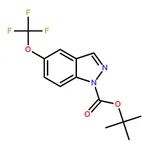 RHAWN tert-Butyl 5-(trifluoromethoxy)-1H-indazole-1-carboxylate