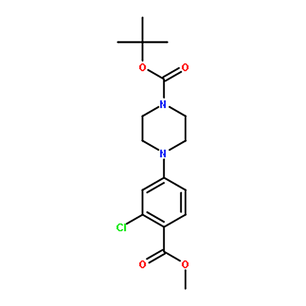 RHAWN Methyl 4-(4-Boc-1-piperazinyl)-2-chlorobenzoate