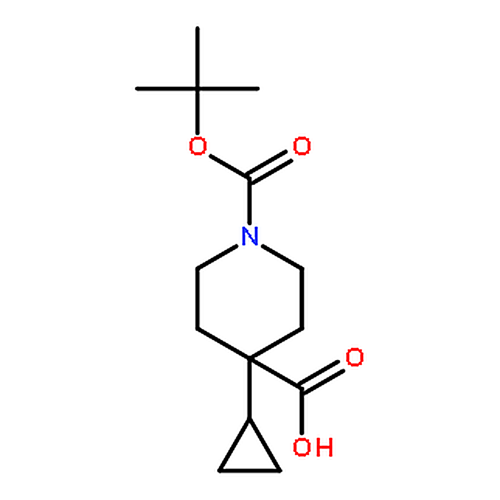RHAWN 1-(tert-Butoxycarbonyl)-4-cyclopropylpiperidine-4-carboxylic acid