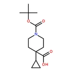 RHAWN 1-(tert-Butoxycarbonyl)-4-cyclopropylpiperidine-4-carboxylic acid