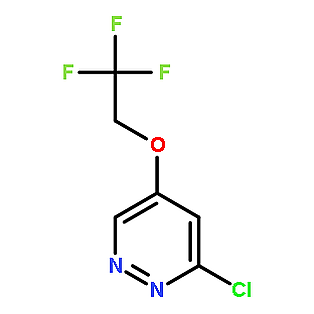 RHAWN 3-Chloro-5-(2,2,2-trifluoroethoxy)pyridazine