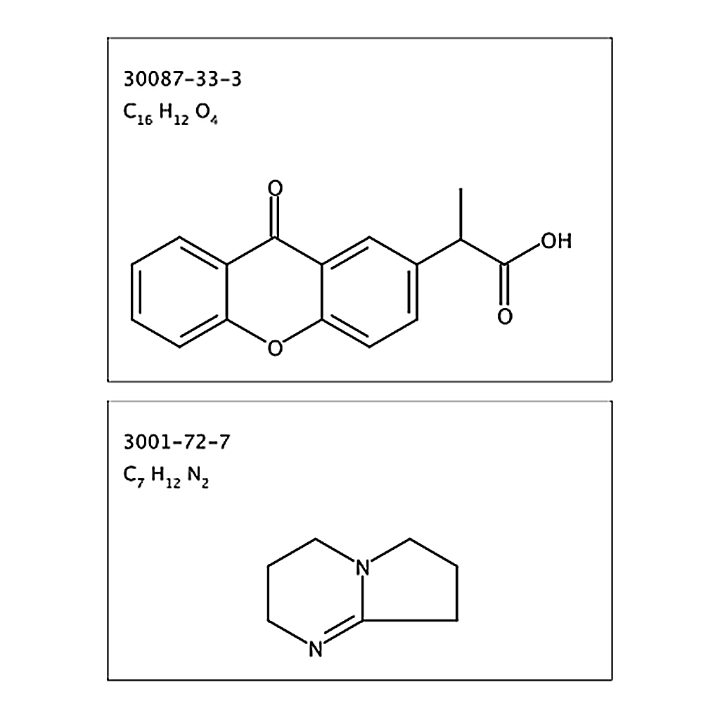 RHAWN 2-(9-Oxoxanthen-2-yl)propionic Acid 1，5-Diazabicyclo[4.3.0]non-5-ene Salt