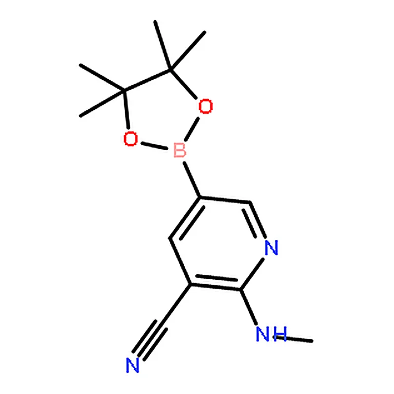 RHAWN 2-(Methylamino)-5-(4,4,5,5-tetramethyl-1,3,2-dioxaborolan-2-yl)nicotinonitrile