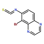 RHAWN 5-Bromo-6-isothiocyanatoquinoxaline