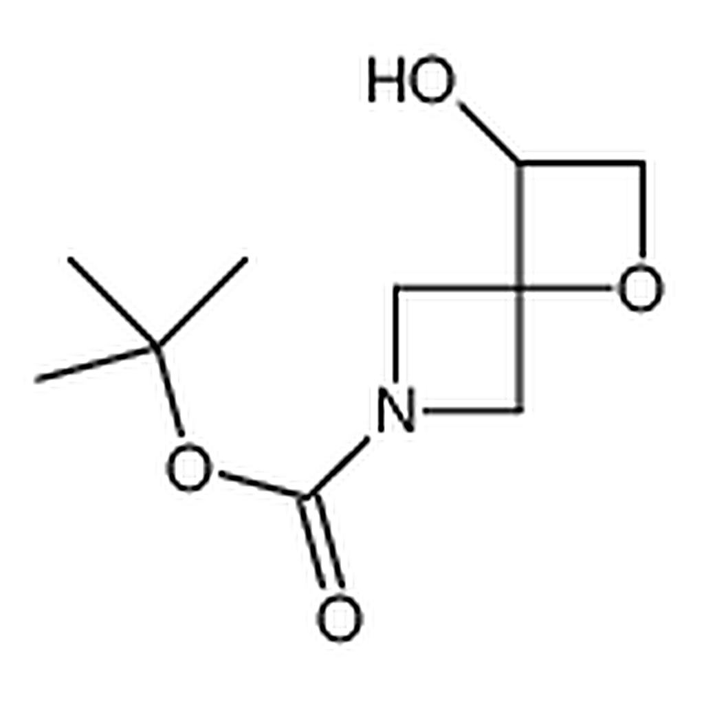 RHAWN tert-Butyl 3-hydroxy-1-oxa-6-azaspiro[3.3]heptane-6-carboxylate