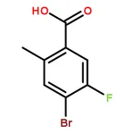 RHAWN 4-Bromo-5-fluoro-2-methylbenzoic acid