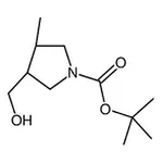 RHAWN trans-tert-Butyl 3-(Hydroxymethyl)-4-methylpyrrolidine-1-carboxylate