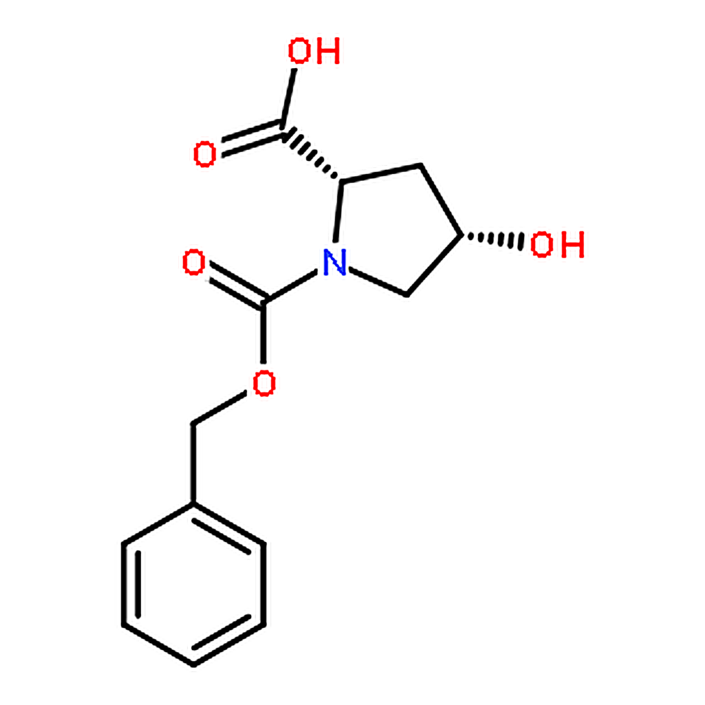 RHAWN (2S,4S)-1-((Benzyloxy)carbonyl)-4-hydroxypyrrolidine-2-carboxylic acid