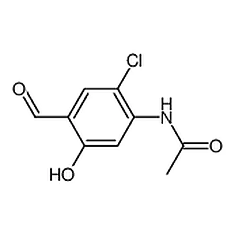 RHAWN N-(2-Chloro-4-formyl-5-hydroxyphenyl)acetamide