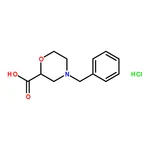 RHAWN 4-Benzyl-2-morpholinecarboxylic acid hydrochloride