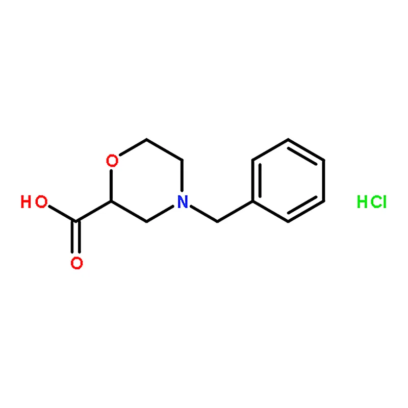 RHAWN 4-Benzyl-2-morpholinecarboxylic acid hydrochloride