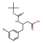 RHAWN (R)-4-(3-Bromophenyl)-3-((tert-butoxycarbonyl)amino)butanoic acid