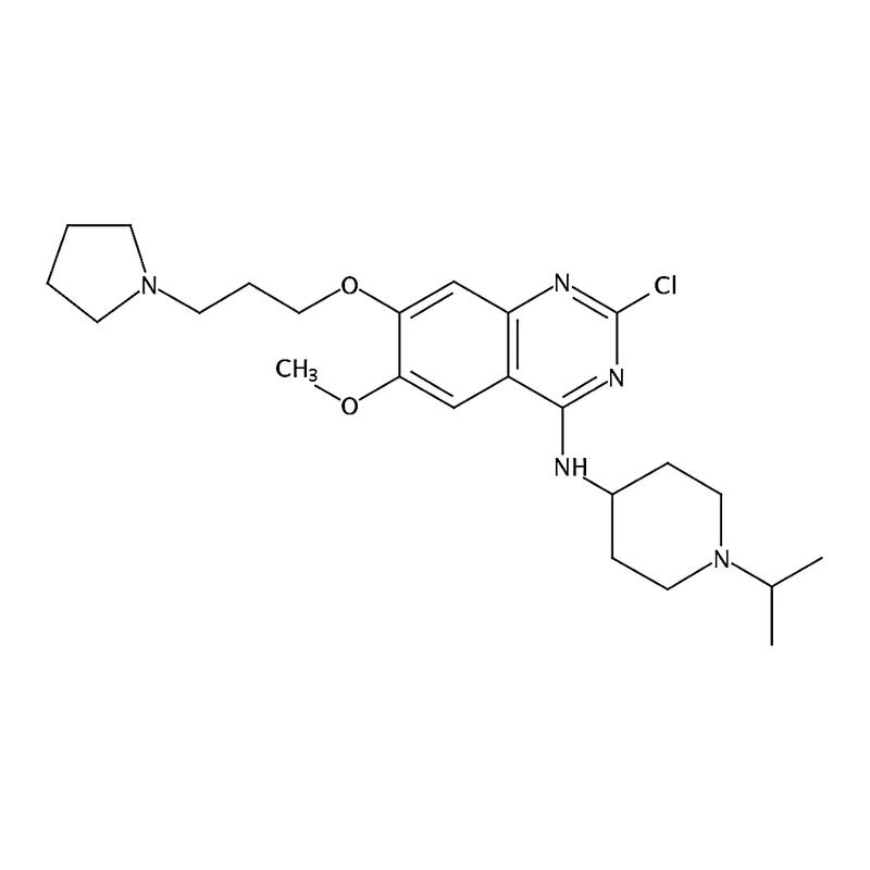 RHAWN 2-Chloro-N-(1-isopropylpiperidin-4-yl)-6-methoxy-7-(3-(pyrrolidin-1-yl)propoxy)quinazolin-4-