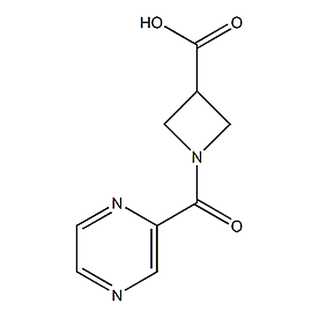 RHAWN 1-(Pyrazine-2-carbonyl)azetidine-3-carboxylicacid