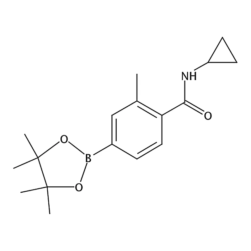 RHAWN N-Cyclopropyl-2-methyl-4-(4,4,5,5-tetramethyl-1,3,2-dioxaborolan-2-yl)benzamide
