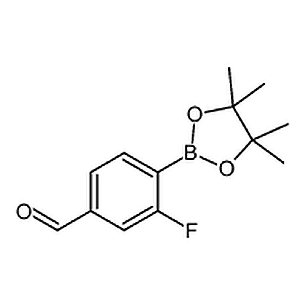 RHAWN 3-Fluoro-4-(4,4,5,5-tetramethyl-1,3,2-dioxaborolan-2-yl)benzaldehyde