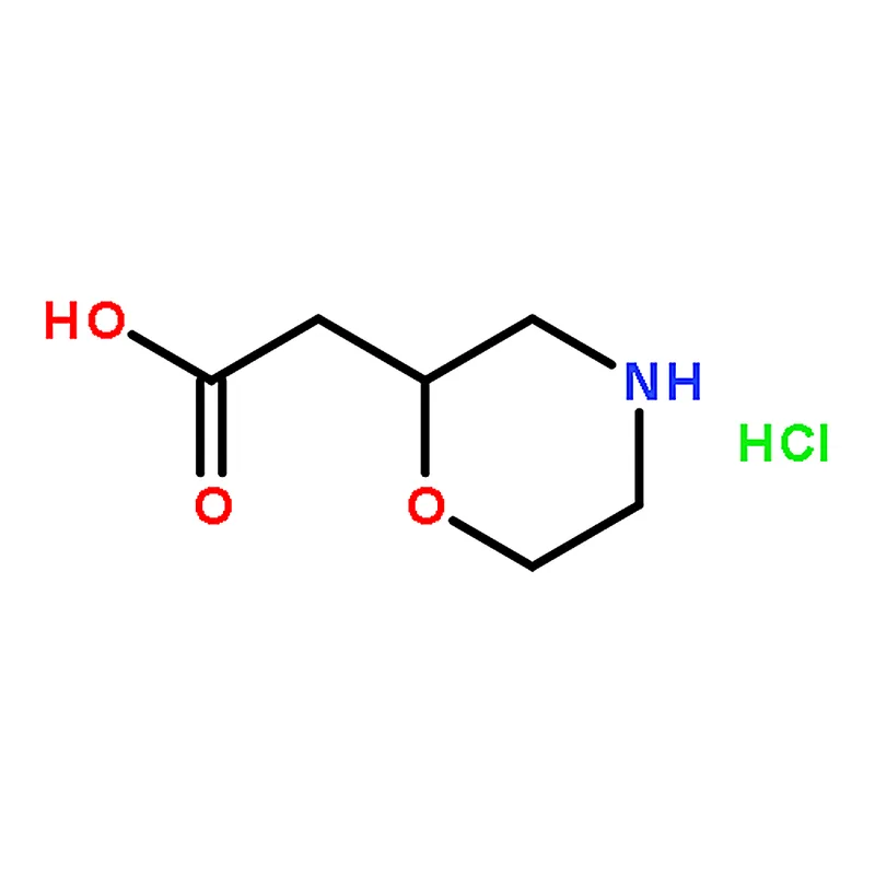 RHAWN (S)-2-(Morpholin-2-yl)acetic acid hydrochloride