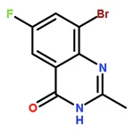 RHAWN 8-Bromo-6-fluoro-2-methylquinazolin-4(3H)-one