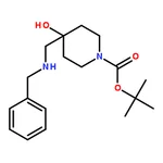 RHAWN tert-butyl 4-((benzylaMino)Methyl)-4-hydroxypiperidine-1-carboxylate