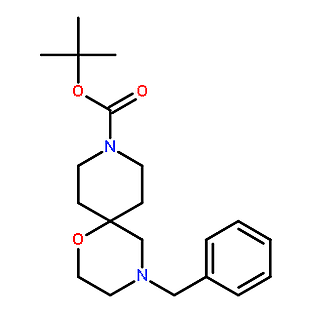 RHAWN tert-Butyl 4-benzyl-1-oxa-4,9-diazaspiro[5.5]undecane-9-carboxylate