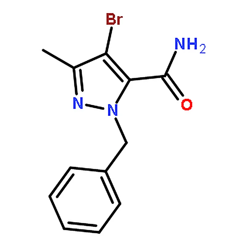 RHAWN 1-Benzyl-4-bromo-3-methyl-1H-pyrazole-5-carboxamide