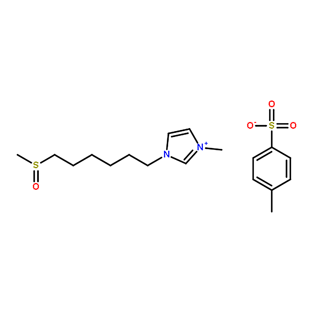 RHAWN 1-Methyl-3-[6-(methylsulfinyl)hexyl]imidazolium p-Toluenesulfonate