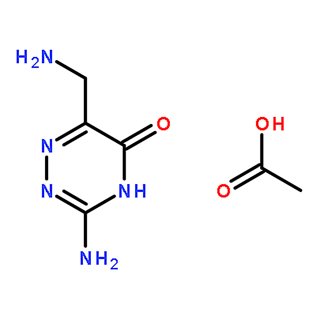 RHAWN 3-Amino-6-(aminomethyl)-1,2,4-triazin-5(4H)-one acetate