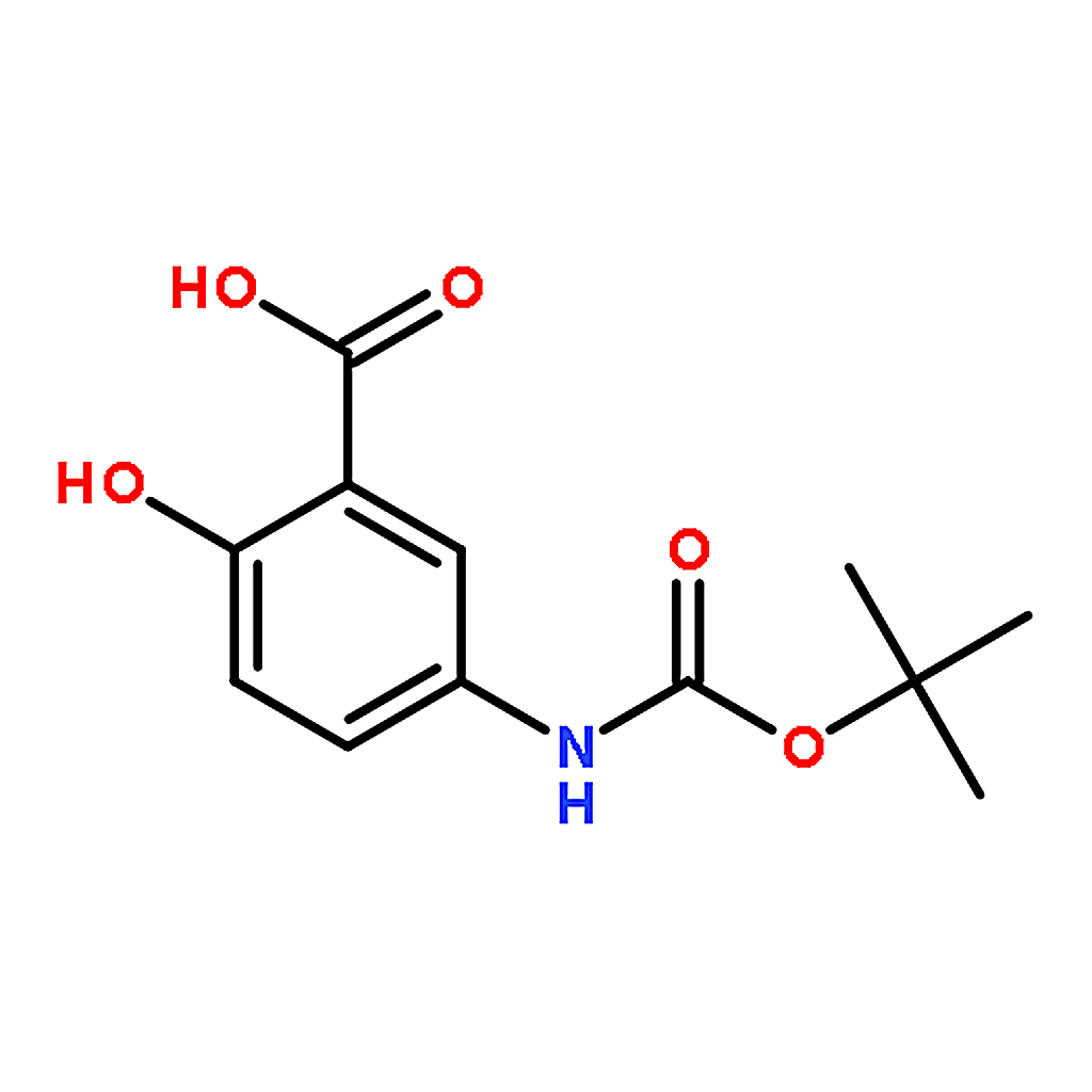 RHAWN 5-((tert-Butoxycarbonyl)amino)-2-hydroxybenzoicacid