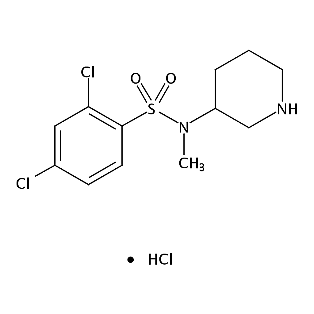 RHAWN 2,4-Dichloro-N-methyl-N-(piperidin-3-yl)benzenesulfonamide hydrochloride