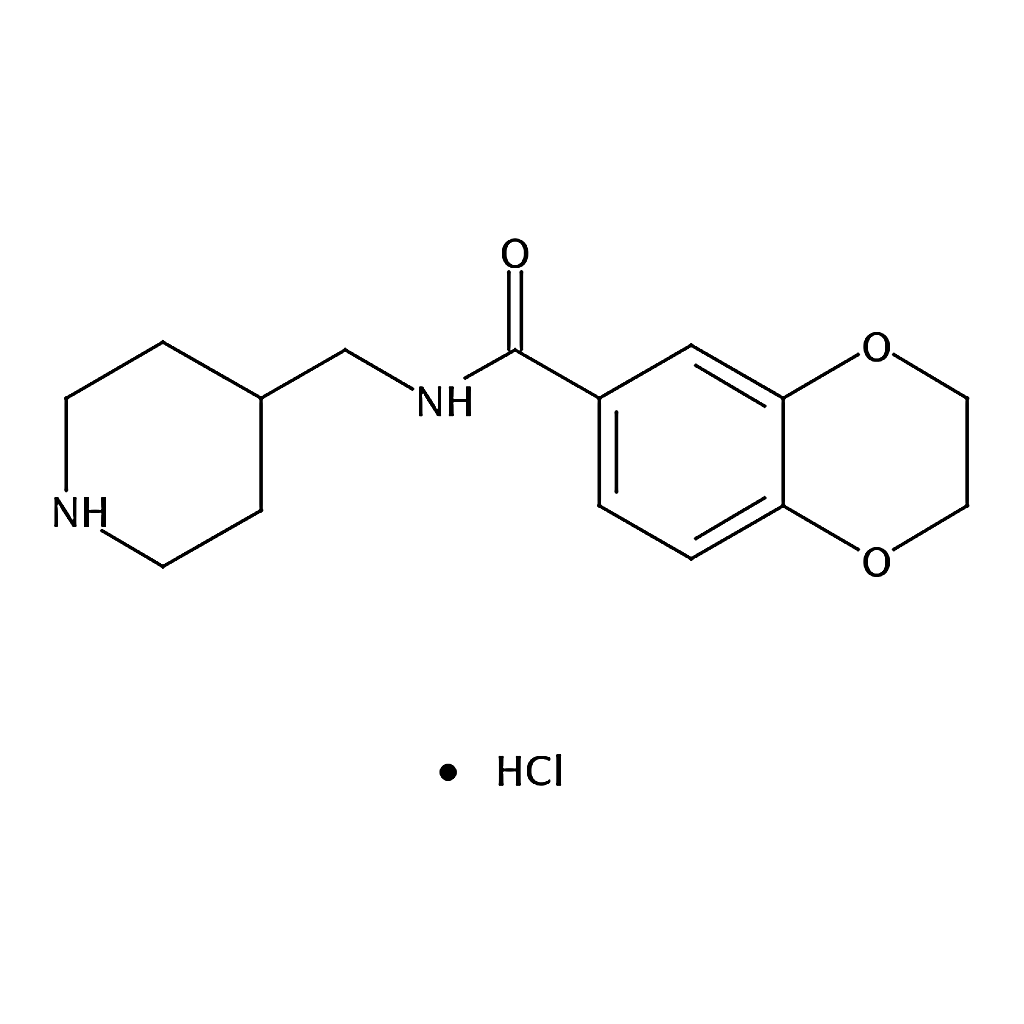 RHAWN N-(Piperidin-4-ylmethyl)-2,3-dihydrobenzo[b][1,4]dioxine-6-carboxamide hydrochloride